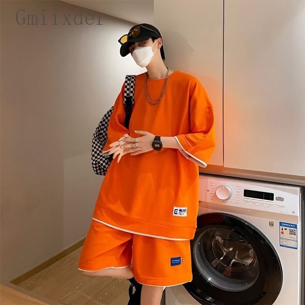 men's tracksuits gmiixder summer sports 2pcs suits men women hong kong style patchdesign tracksuits boys' hip hop loose waffle cas, Gray
men's tracksuits gmiixder summer sports 2pcs suits men women hong kong style patchdesign tracksuits boys' hip hop loose waffle cas, Gray
