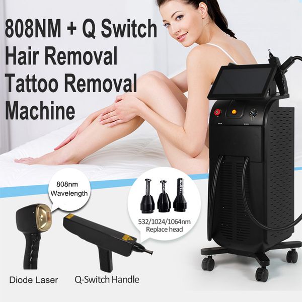 2 in 1 diode laser 808nm hair removal eyebrow wash nd yag q-switch laser remove tattoo pigment removal skin whitening laser machine, Black
2 in 1 diode laser 808nm hair removal eyebrow wash nd yag q-switch laser remove tattoo pigment removal skin whitening laser machine, Black