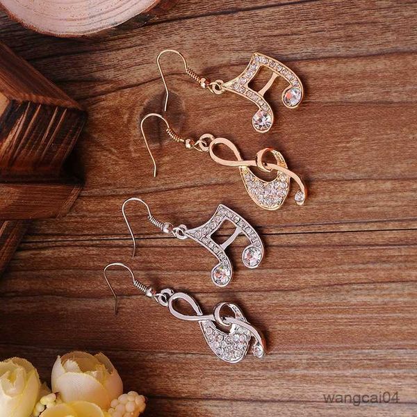 charm king stylish personality women's crystal music notation earrings elegant temperament pure girl eardrop r230719, Golden
charm king stylish personality women's crystal music notation earrings elegant temperament pure girl eardrop r230719, Golden