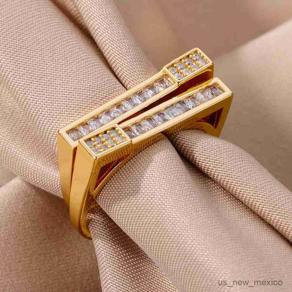 band rings long strip zircon rings for women fashion open stainless steel ring 2023 trend luxury band wedding jewelry mujer r230719, Silver
band rings long strip zircon rings for women fashion open stainless steel ring 2023 trend luxury band wedding jewelry mujer r230719, Silver