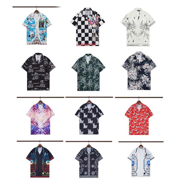 luxury designer shirts mens fashion geometric print bowling shirt hawaii floral casual shirts men slim fit short sleeve loose beach shirts, White;black
luxury designer shirts mens fashion geometric print bowling shirt hawaii floral casual shirts men slim fit short sleeve loose beach shirts, White;black
