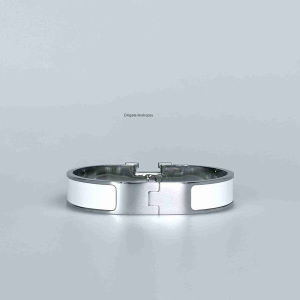 aher mas designer luxury brand enamel bracelet classic bangle h letter men's and women's lover's gold rose silver enamel 12mm, Black
aher mas designer luxury brand enamel bracelet classic bangle h letter men's and women's lover's gold rose silver enamel 12mm, Black