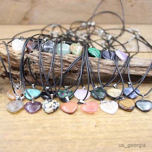 pendant necklaces natural turquoises quartz heart shape pendant crystal amethysts healing gemstone necklace women charm men jewelry r230719, Silver
pendant necklaces natural turquoises quartz heart shape pendant crystal amethysts healing gemstone necklace women charm men jewelry r230719, Silver