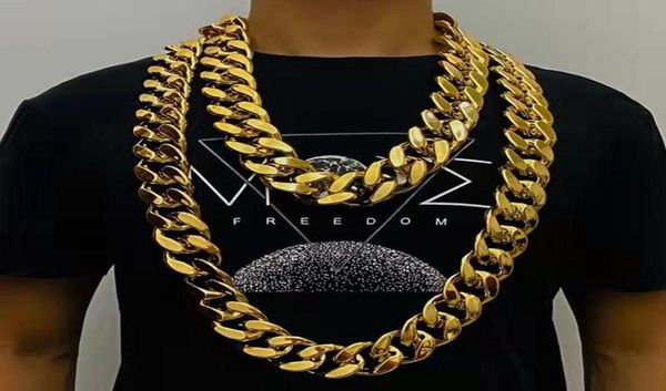 chains width 35mm 45mm personality large chain thick gold necklace men domineering hip hop goth halloween treasure riche jewelry g9763462, Silver
chains width 35mm 45mm personality large chain thick gold necklace men domineering hip hop goth halloween treasure riche jewelry g9763462, Silver