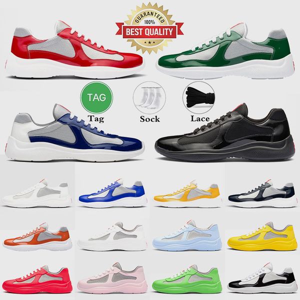 designer americas cup soft rubber sneakers casual shoes black mesh lace-up pink blue yellow colormatching thick soled america cup xl leather
designer americas cup soft rubber sneakers casual shoes black mesh lace-up pink blue yellow colormatching thick soled america cup xl leather