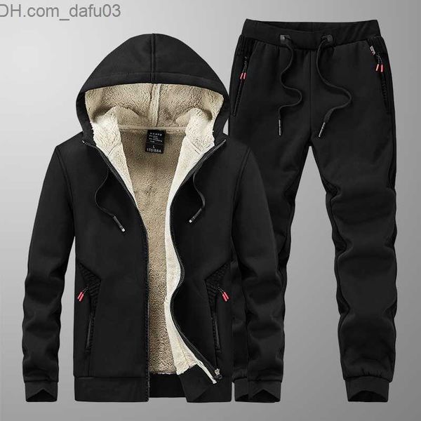 men's tracksuits men's suit jacket+pants warm fur winter sports sweater cashmere track suit men's suit wool thick hooded bran, Gray
men's tracksuits men's suit jacket+pants warm fur winter sports sweater cashmere track suit men's suit wool thick hooded bran, Gray