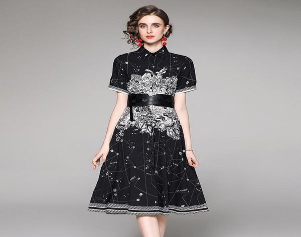 womens short sleeve shirt dress high end printed temperament lapel summer lady dress new fashion boutique trend dresses7233914, Black
womens short sleeve shirt dress high end printed temperament lapel summer lady dress new fashion boutique trend dresses7233914, Black
