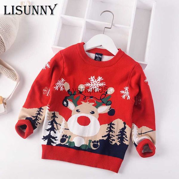 pullover 2023 autumn winter kid christmas deer sweater jumper coat children clothing baby cotton thick wool boy knitted pullover 2-7y hkd230, Blue
pullover 2023 autumn winter kid christmas deer sweater jumper coat children clothing baby cotton thick wool boy knitted pullover 2-7y hkd230, Blue