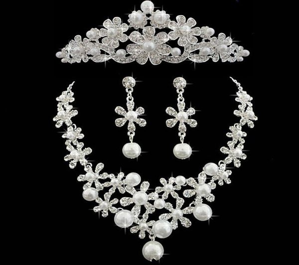 pearls wedding crows wedding accessories bridesmaid jewelry accessories bridal accessories set crown necklace earrings8087317, Silver
pearls wedding crows wedding accessories bridesmaid jewelry accessories bridal accessories set crown necklace earrings8087317, Silver