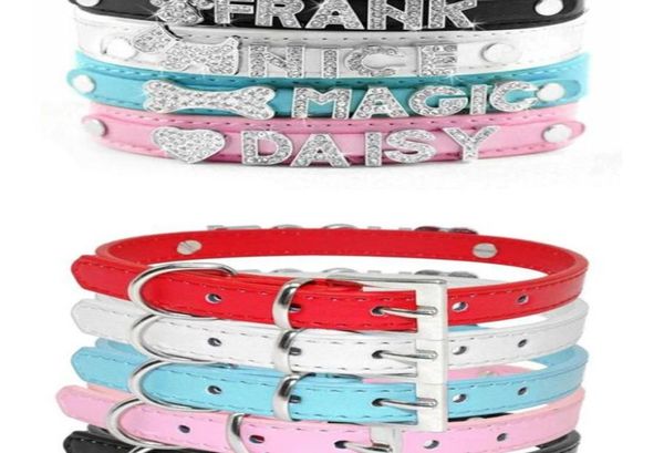 100pclot name 10mm charm plain pu leather pet dog collar 3x55cm65 fit for 10mm diy slide letter charms3918123, Golden;silver
100pclot name 10mm charm plain pu leather pet dog collar 3x55cm65 fit for 10mm diy slide letter charms3918123, Golden;silver