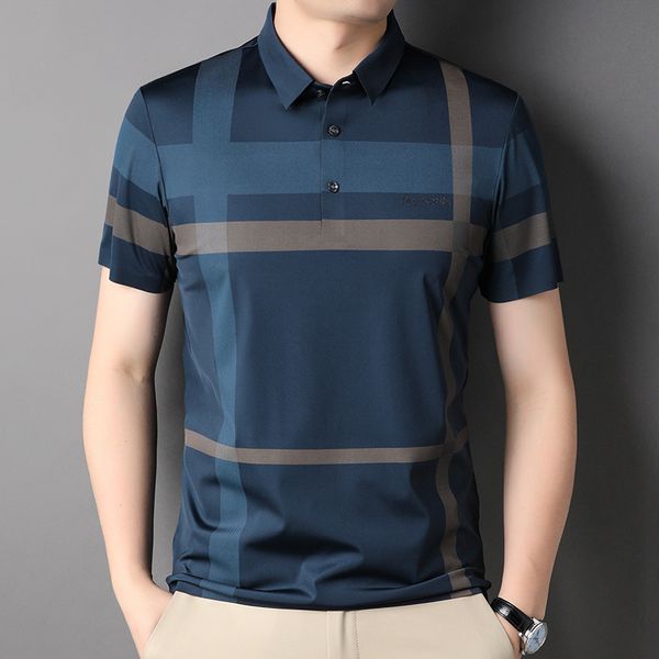 men's polos mlshp short sleeve polo shirt luxury loose wide stripe business casual thin fashion tshirt 4xl 230718, White;black
men's polos mlshp short sleeve polo shirt luxury loose wide stripe business casual thin fashion tshirt 4xl 230718, White;black