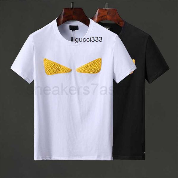 t-shirt yellow round tees summer fendyly embroidery pattern high-quality silicone ff e simple loose men's neck comfortable new and brea, White;black
t-shirt yellow round tees summer fendyly embroidery pattern high-quality silicone ff e simple loose men's neck comfortable new and brea, White;black