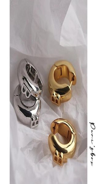 peri039sbox double decker protruding b hoop earrings small chunky wide earring hoops statement trendy unusual earrings for wome7958255, Golden;silver
peri039sbox double decker protruding b hoop earrings small chunky wide earring hoops statement trendy unusual earrings for wome7958255, Golden;silver