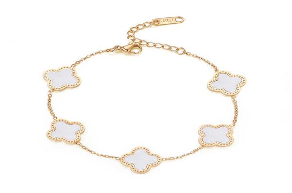 new elegant bracelet necklace fashion woman bracelets necklaces four leaf clover special design jewelry1880400, Golden;silver
new elegant bracelet necklace fashion woman bracelets necklaces four leaf clover special design jewelry1880400, Golden;silver