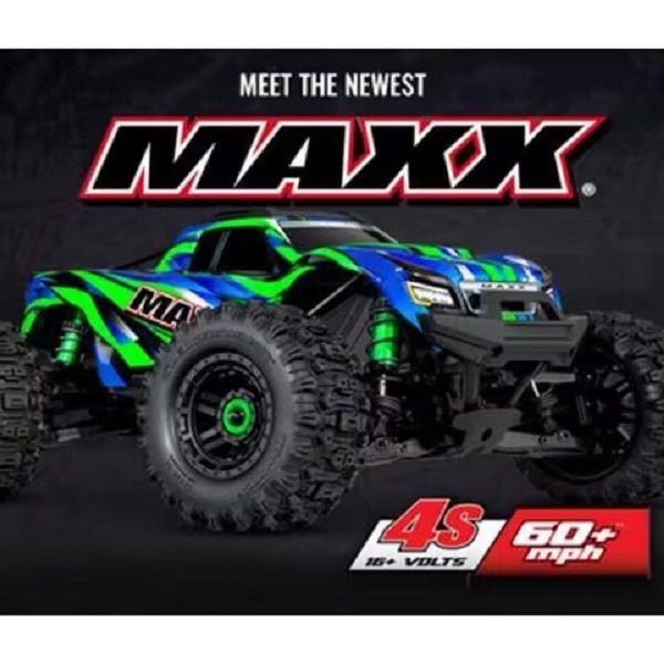 ta32 the new traxxas 1/10 maxx 2.0 remote control electric second generation small x 4x4 bigfoot #89086-4
ta32 the new traxxas 1/10 maxx 2.0 remote control electric second generation small x 4x4 bigfoot #89086-4
