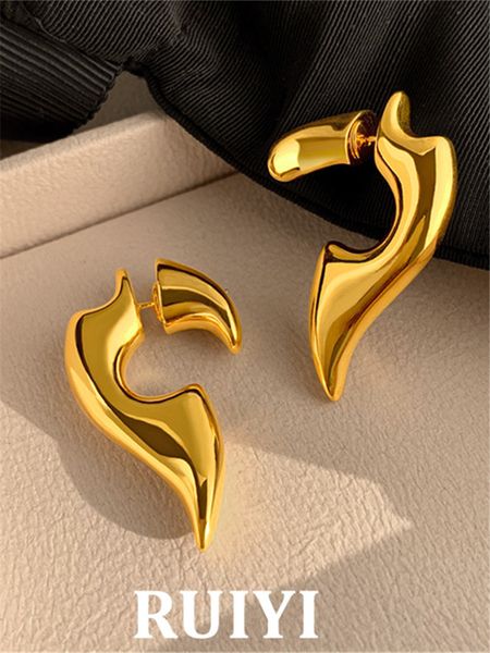 stud brass metal geometric irregular large stud earrings gold color for women girls jewelry minimalist fashion 230718, Golden;silver
stud brass metal geometric irregular large stud earrings gold color for women girls jewelry minimalist fashion 230718, Golden;silver