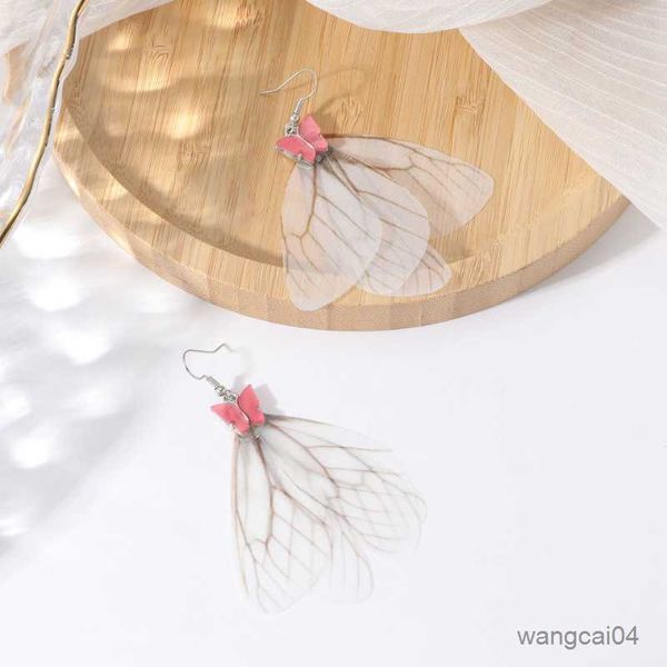charm fashionable korean style pink butterfly tassel wings long earrings for women fashion girl angel wings jewelry accessories r230719, Golden
charm fashionable korean style pink butterfly tassel wings long earrings for women fashion girl angel wings jewelry accessories r230719, Golden