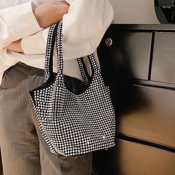 fashion rhinestone shoulder bag for women shiny clutch handbag and purse ladies luxury bucket shopper totes
fashion rhinestone shoulder bag for women shiny clutch handbag and purse ladies luxury bucket shopper totes