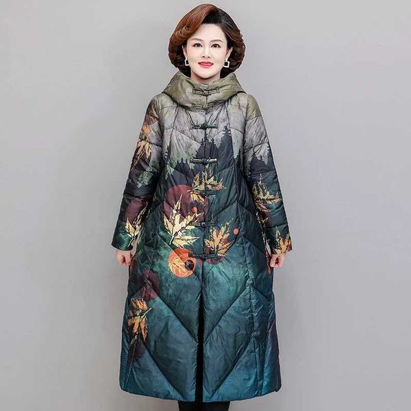 women's down parkas chinese style down jacket vintage single breasted ultra light down x-long coat winter women white duck down jacket, Black
women's down parkas chinese style down jacket vintage single breasted ultra light down x-long coat winter women white duck down jacket, Black
