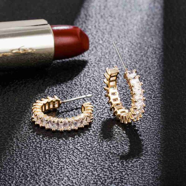 charm luxury cz earrings for women elegant fashion korean earrings gold silver color elegant party jewelry gifts r230719, Golden
charm luxury cz earrings for women elegant fashion korean earrings gold silver color elegant party jewelry gifts r230719, Golden