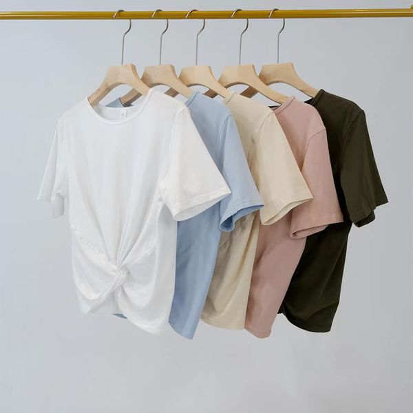 lulusummer new short wide crescent women's soft cotton t-shirt yoga exercise light and thin solid color large
lulusummer new short wide crescent women's soft cotton t-shirt yoga exercise light and thin solid color large