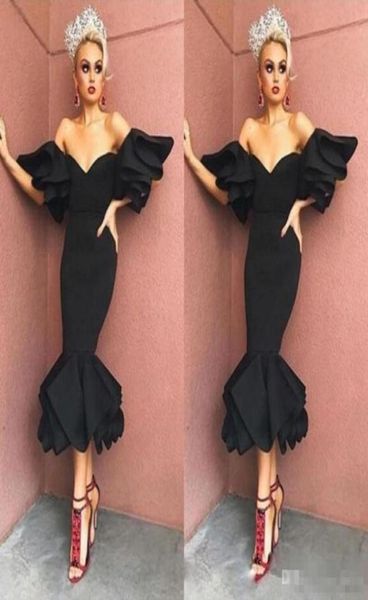 black tea length offtheshoulder prom party dresses ruffles short sleeve short evening gown satin women039s cocktail dres5526484
black tea length offtheshoulder prom party dresses ruffles short sleeve short evening gown satin women039s cocktail dres5526484