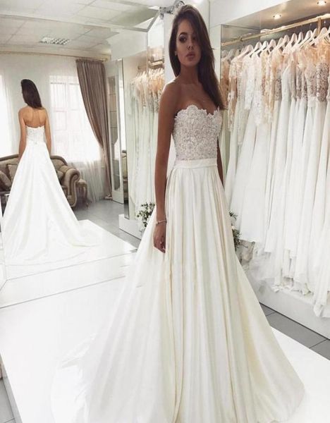 vintage aline wedding dresses sweetheart lace applique beads sweep train bridal gowns beach summer wedding dress robe de mariage8851377, White
vintage aline wedding dresses sweetheart lace applique beads sweep train bridal gowns beach summer wedding dress robe de mariage8851377, White