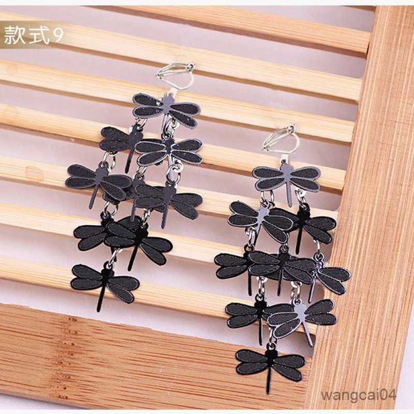 charm fashion long vintage colorful dragonfly clip on earrings for women boho statement pierced charm jewelry r230719, Golden
charm fashion long vintage colorful dragonfly clip on earrings for women boho statement pierced charm jewelry r230719, Golden