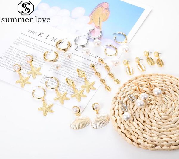 fashion bohemian gold shell earrings starfish pearl pendant ear drop for women dangle earrings gold silver jewelry giftz4225875
fashion bohemian gold shell earrings starfish pearl pendant ear drop for women dangle earrings gold silver jewelry giftz4225875