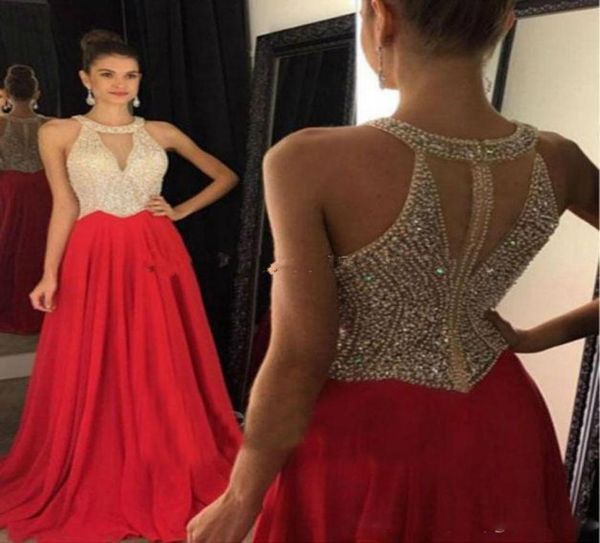 long prom dresses 2017 jewel sleeveless zipper sweep train chiffon with crystal beading aline formal gowns long evening dress5714187, Black
long prom dresses 2017 jewel sleeveless zipper sweep train chiffon with crystal beading aline formal gowns long evening dress5714187, Black