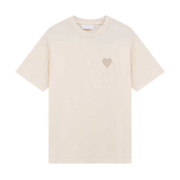 22ss mens designers paris new amis t shirt tone-on-tone love embroidery fashion street casual joker round neck cotton short sleeves for men, White;black
22ss mens designers paris new amis t shirt tone-on-tone love embroidery fashion street casual joker round neck cotton short sleeves for men, White;black