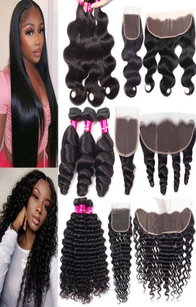 9a brazilian human hair weaves 3 bundles with 4x4 lace closure straight body wave loose wave deep wave kinky curly hair wefts with3814438, Black
9a brazilian human hair weaves 3 bundles with 4x4 lace closure straight body wave loose wave deep wave kinky curly hair wefts with3814438, Black