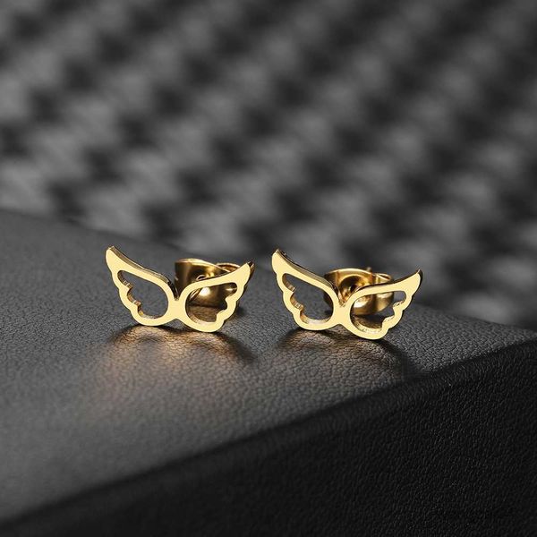 charm stainless steel earrings trend delicate hollow wings fashion charms unusual stud earrings for women jewelry party girl gift r230719, Golden
charm stainless steel earrings trend delicate hollow wings fashion charms unusual stud earrings for women jewelry party girl gift r230719, Golden