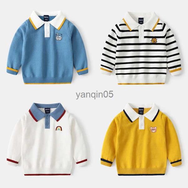 pullover 2023 autumn winter children boys sweater cotton kintted boder contrast striped embroidery cartoon kids boys sweater hkd230719, Blue
pullover 2023 autumn winter children boys sweater cotton kintted boder contrast striped embroidery cartoon kids boys sweater hkd230719, Blue