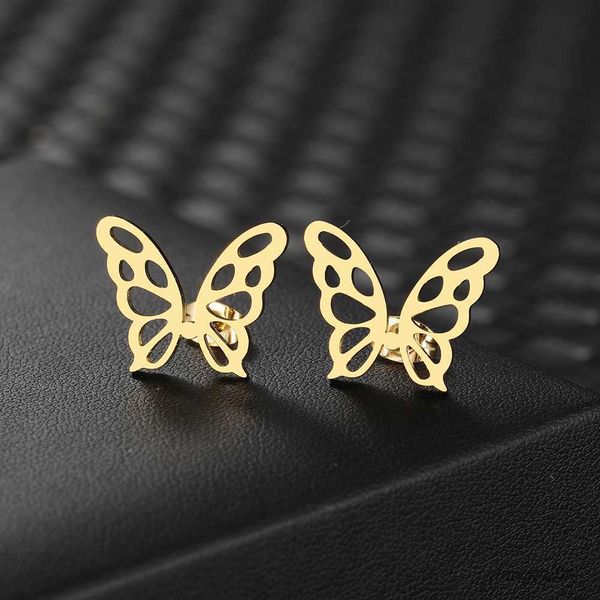 charm stainless steel earrings trend vintage hollow pattern butterfly fashion unusual stud earrings for women jewelry party gifts r230719, Golden
charm stainless steel earrings trend vintage hollow pattern butterfly fashion unusual stud earrings for women jewelry party gifts r230719, Golden