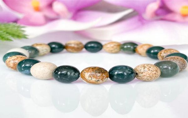 mg1548 strand moss agate and picture jasper beaded bracelet healing crystals balance gemstone yoga bracelet for women7897160, Black
mg1548 strand moss agate and picture jasper beaded bracelet healing crystals balance gemstone yoga bracelet for women7897160, Black