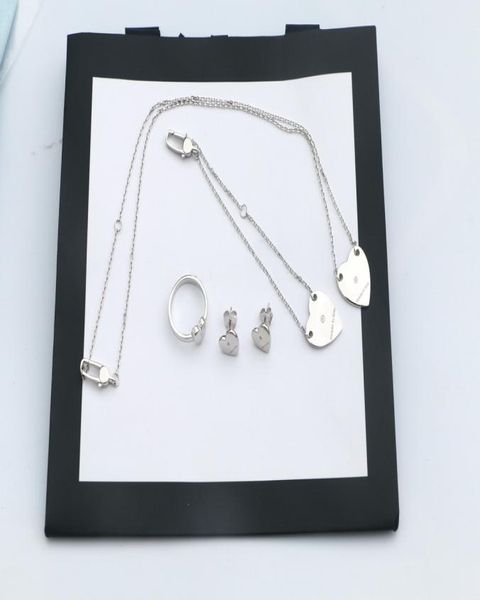 europe america fashion jewelry sets men lady womens 925 sterling silver engraved g letter heart pendant necklace bracelet earrings9620190
europe america fashion jewelry sets men lady womens 925 sterling silver engraved g letter heart pendant necklace bracelet earrings9620190