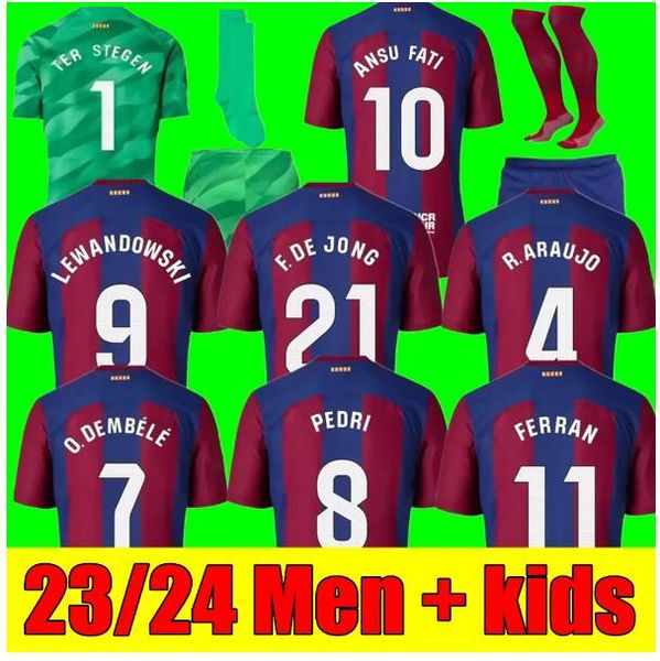 new 23 24 pedri soccer jerseys lewandowski gavi camiseta de futbol rosalia 2023 2024 fc ansu fati raphinha barcelona dest rosalia football s, Black;yellow
new 23 24 pedri soccer jerseys lewandowski gavi camiseta de futbol rosalia 2023 2024 fc ansu fati raphinha barcelona dest rosalia football s, Black;yellow