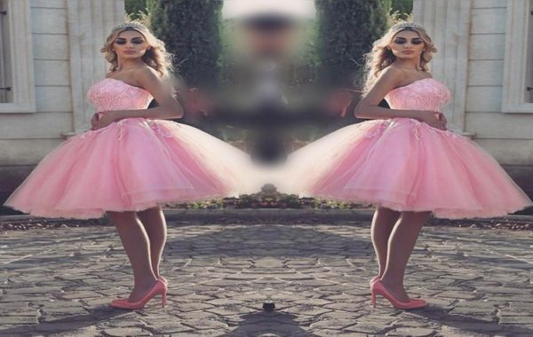 gorgeous pink strapless short prom dresses lace up appliques beads evening gowns tulle knee length homecoming party dress formal w8426679, Black
gorgeous pink strapless short prom dresses lace up appliques beads evening gowns tulle knee length homecoming party dress formal w8426679, Black