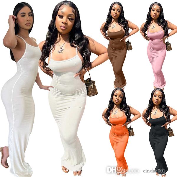 womens sling long skirt pure color cotton suspender open back split cute long beach dress for summer, Black;gray
womens sling long skirt pure color cotton suspender open back split cute long beach dress for summer, Black;gray