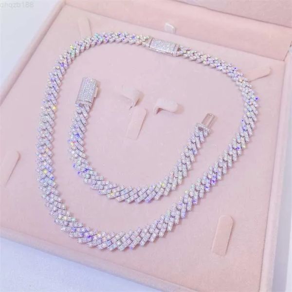 famous seller hip hop necklace 13mm 20inch one row moissanite diamond vvs1 real solid gold cuban link chain 14k 10k, Silver
famous seller hip hop necklace 13mm 20inch one row moissanite diamond vvs1 real solid gold cuban link chain 14k 10k, Silver