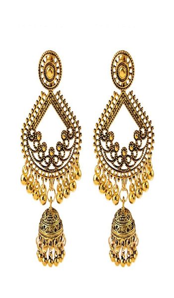 ethnic women big gold dangle earrings jhumka indian earrings vintage drop earring lantern tassel palace orecchini2241924, Silver
ethnic women big gold dangle earrings jhumka indian earrings vintage drop earring lantern tassel palace orecchini2241924, Silver