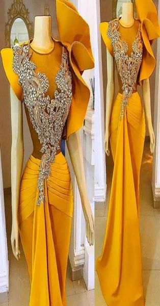2022 new year039s luxury crystals yellow mermaid prom dresses satin bodice custom made designer jewel neck ruched pleats p9051542, Black
2022 new year039s luxury crystals yellow mermaid prom dresses satin bodice custom made designer jewel neck ruched pleats p9051542, Black
