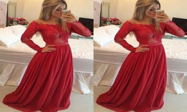 red prom dresses long sleeve off shoulder a line appliques lace on chiffon skirt with pearl waist formal cocktail evening dres9268134, Black
red prom dresses long sleeve off shoulder a line appliques lace on chiffon skirt with pearl waist formal cocktail evening dres9268134, Black