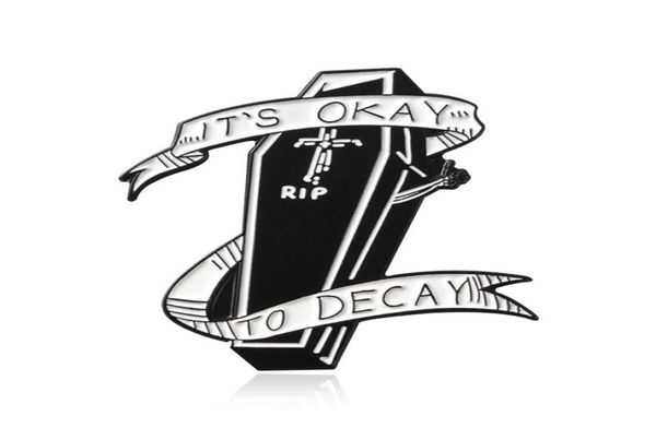 it039s okay to decay coffin brooch pins enamel metal badges lapel pin brooches jackets jeans fashion jewelry accessories3996285, Blue
it039s okay to decay coffin brooch pins enamel metal badges lapel pin brooches jackets jeans fashion jewelry accessories3996285, Blue