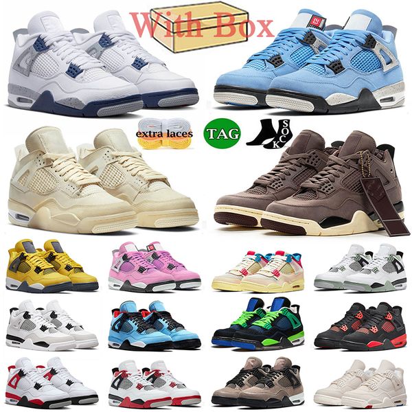 basketball shoes 4 mens women sail white midnight navy metallic green university blue seafoam military black cat 4s jumpmans sneakers 36-47
basketball shoes 4 mens women sail white midnight navy metallic green university blue seafoam military black cat 4s jumpmans sneakers 36-47