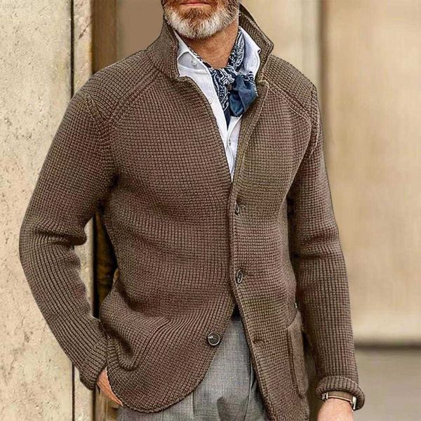 men's sweaters 2022 men jacket sweater coat european and american men autumn winter stand collar cardigan blazer suit knitted sweater c, White;black
men's sweaters 2022 men jacket sweater coat european and american men autumn winter stand collar cardigan blazer suit knitted sweater c, White;black