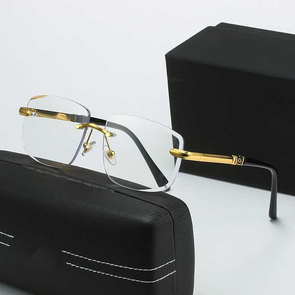 designer mercedes-benz sunglasses frameless cut edge for men and women benz fashionable optics can be matched with myopia glasses with logo, White;black
designer mercedes-benz sunglasses frameless cut edge for men and women benz fashionable optics can be matched with myopia glasses with logo, White;black