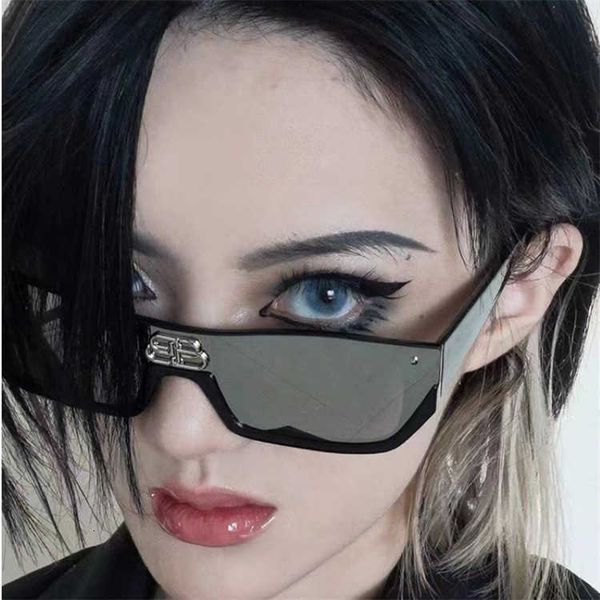 

Fashion top BB sunglasses letter b Paris B's conjoined lenses women's ins one-piece men's fashion BB0081S with logo box