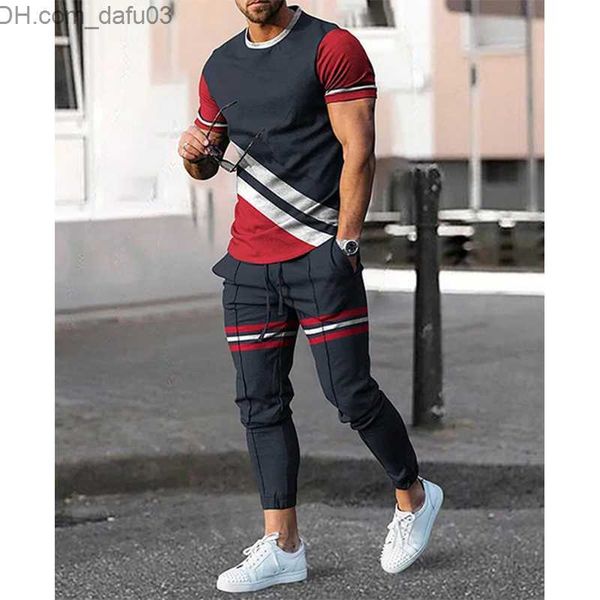men's sleepwear men's t-shirt pants tracksuit stripe 3d printed t-shirt trousers set 2pcs fashionable street clothes men's ov, Black;brown
men's sleepwear men's t-shirt pants tracksuit stripe 3d printed t-shirt trousers set 2pcs fashionable street clothes men's ov, Black;brown